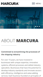 Mobile Screenshot of marcura.com